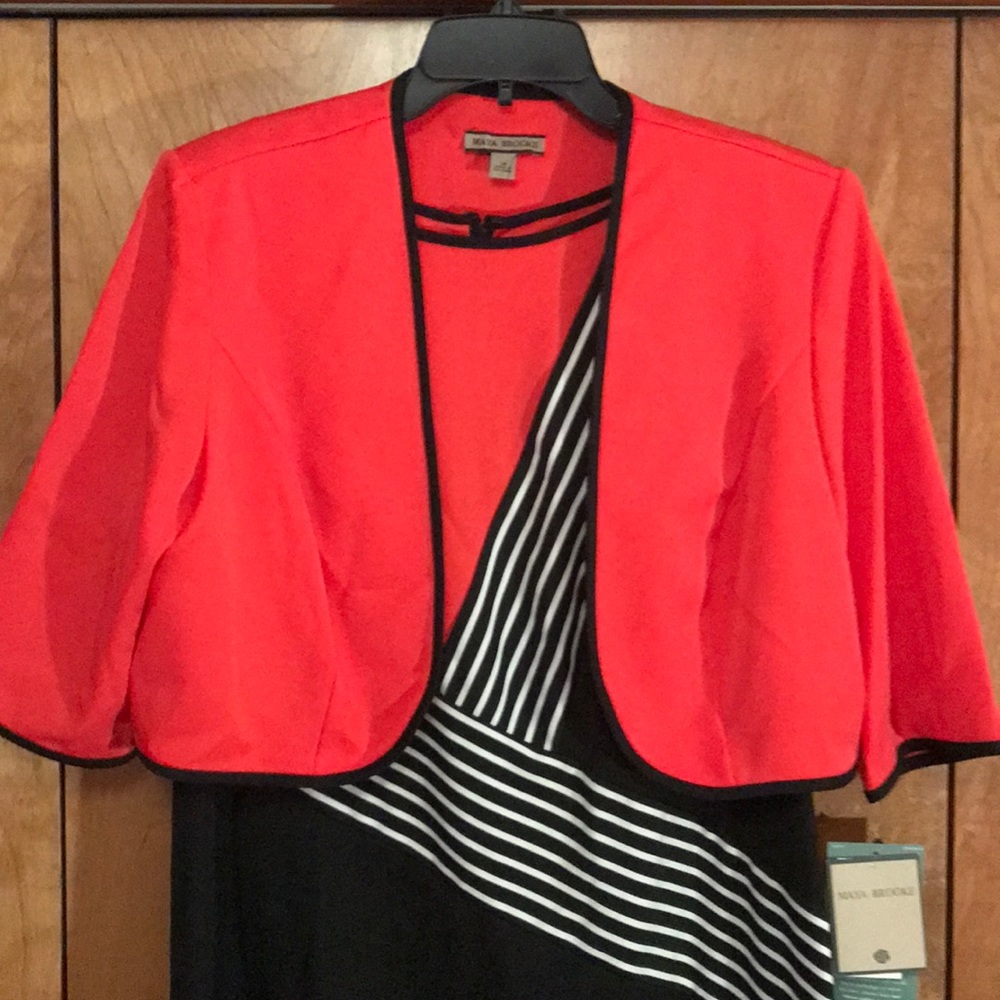 Maya Brooke Jacket with dress